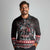 Viking Santa Christmas Long Sleeve Polo Shirt Valhalla-la Nordic Xmas Spirit - Wonder Print Shop