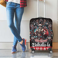 Viking Santa Christmas Luggage Cover Valhalla-la Nordic Xmas Spirit - Wonder Print Shop