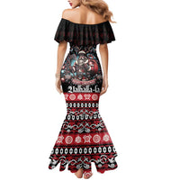 Viking Santa Christmas Mermaid Dress Valhalla-la Nordic Xmas Spirit - Wonder Print Shop