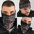 Viking Santa Christmas Neck Gaiter Valhalla-la Nordic Xmas Spirit - Wonder Print Shop