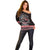 Viking Santa Christmas Off Shoulder Sweater Valhalla-la Nordic Xmas Spirit - Wonder Print Shop