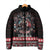 Viking Santa Christmas Padded Jacket Valhalla-la Nordic Xmas Spirit - Wonder Print Shop
