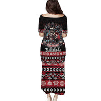 Viking Santa Christmas Puletasi Valhalla-la Nordic Xmas Spirit - Wonder Print Shop