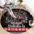 Viking Santa Christmas Round Carpet Valhalla-la Nordic Xmas Spirit - Wonder Print Shop