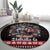 Viking Santa Christmas Round Carpet Valhalla-la Nordic Xmas Spirit - Wonder Print Shop