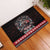 Viking Santa Christmas Rubber Doormat Valhalla-la Nordic Xmas Spirit - Wonder Print Shop