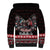 Viking Santa Christmas Sherpa Hoodie Valhalla-la Nordic Xmas Spirit - Wonder Print Shop