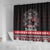 Viking Santa Christmas Shower Curtain Valhalla-la Nordic Xmas Spirit - Wonder Print Shop