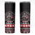 Viking Santa Christmas Skinny Tumbler Valhalla-la Nordic Xmas Spirit - Wonder Print Shop