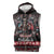 Viking Santa Christmas Sleeveless Zip Hoodie Valhalla-la Nordic Xmas Spirit - Wonder Print Shop