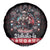 Viking Santa Christmas Spare Tire Cover Valhalla-la Nordic Xmas Spirit - Wonder Print Shop