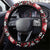 Viking Santa Christmas Steering Wheel Cover Valhalla-la Nordic Xmas Spirit - Wonder Print Shop