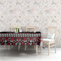 Viking Santa Christmas Tablecloth Valhalla-la Nordic Xmas Spirit - Wonder Print Shop