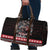 Viking Santa Christmas Travel Bag Valhalla-la Nordic Xmas Spirit - Wonder Print Shop