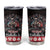 Viking Santa Christmas Tumbler Cup Valhalla-la Nordic Xmas Spirit - Wonder Print Shop