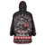 Viking Santa Christmas Wearable Blanket Hoodie Valhalla-la Nordic Xmas Spirit - Wonder Print Shop