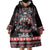 Viking Santa Christmas Wearable Blanket Hoodie Valhalla-la Nordic Xmas Spirit - Wonder Print Shop