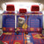 Croatia Christmas Back Car Seat Cover Kuna Zlatica Merry Xmas - Wonder Print Shop