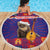 Croatia Christmas Beach Blanket Kuna Zlatica Merry Xmas - Wonder Print Shop