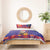 Croatia Christmas Bedding Set Kuna Zlatica Merry Xmas - Wonder Print Shop