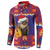 Croatia Christmas Button Sweatshirt Kuna Zlatica Merry Xmas - Wonder Print Shop