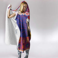 Croatia Christmas Hooded Blanket Kuna Zlatica Merry Xmas