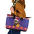 Croatia Christmas Leather Tote Bag Kuna Zlatica Merry Xmas - Wonder Print Shop