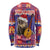 Croatia Christmas Long Sleeve Shirt Kuna Zlatica Merry Xmas - Wonder Print Shop