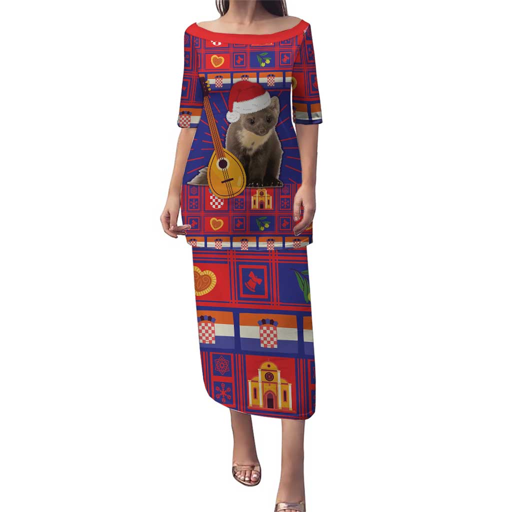 Croatia Christmas Puletasi Kuna Zlatica Merry Xmas - Wonder Print Shop