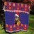 Croatia Christmas Quilt Kuna Zlatica Merry Xmas - Wonder Print Shop