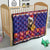 Croatia Christmas Quilt Kuna Zlatica Merry Xmas - Wonder Print Shop