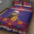 Croatia Christmas Quilt Bed Set Kuna Zlatica Merry Xmas - Wonder Print Shop