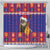 Croatia Christmas Shower Curtain Kuna Zlatica Merry Xmas