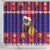 Croatia Christmas Shower Curtain Kuna Zlatica Merry Xmas