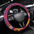 Croatia Christmas Steering Wheel Cover Kuna Zlatica Merry Xmas - Wonder Print Shop