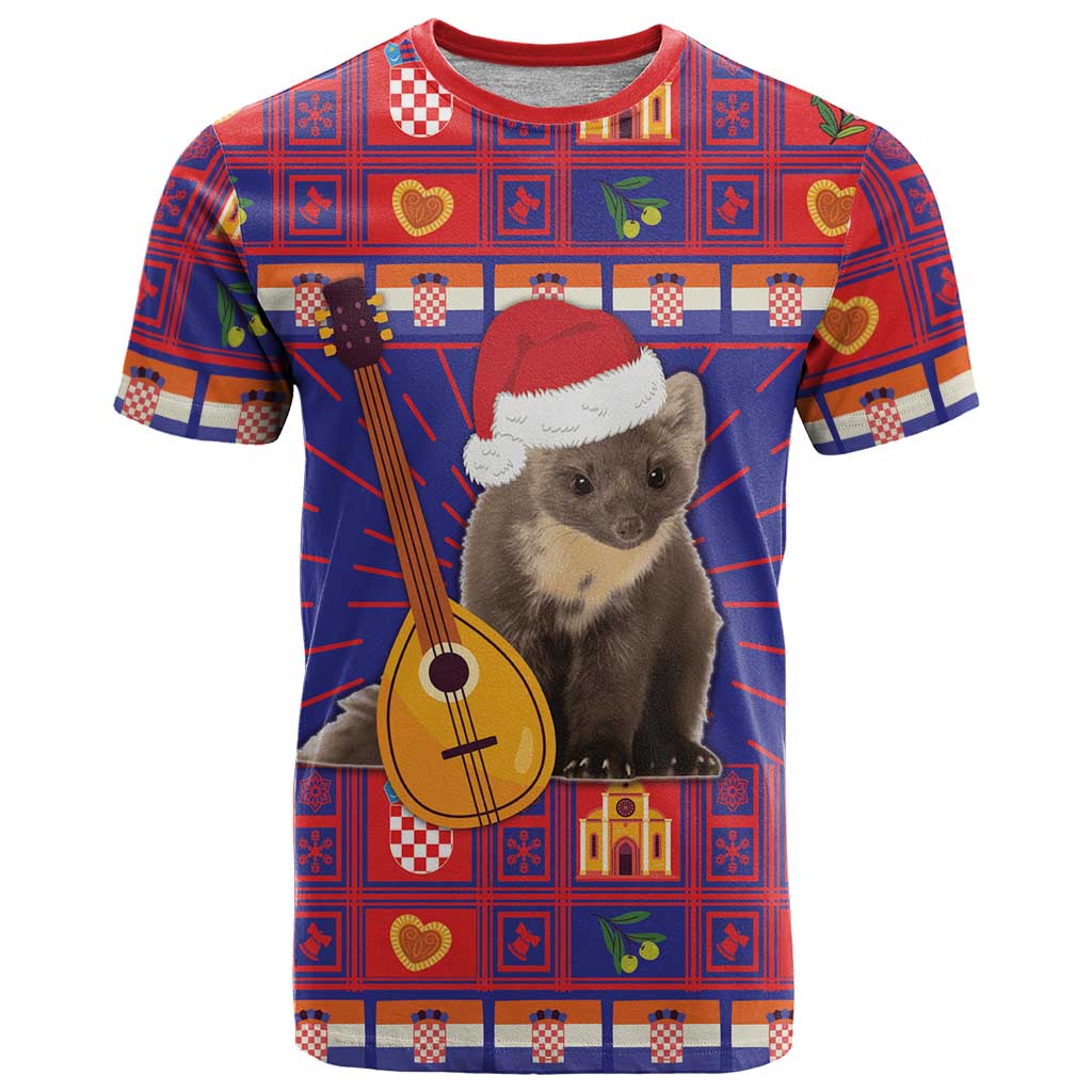 Croatia Christmas T Shirt Kuna Zlatica Merry Xmas - Wonder Print Shop