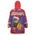Croatia Christmas Wearable Blanket Hoodie Kuna Zlatica Merry Xmas - Wonder Print Shop