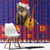 Croatia Christmas Window Curtain Kuna Zlatica Merry Xmas - Wonder Print Shop
