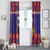 Croatia Christmas Window Curtain Kuna Zlatica Merry Xmas - Wonder Print Shop