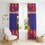 Croatia Christmas Window Curtain Kuna Zlatica Merry Xmas - Wonder Print Shop
