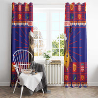 Croatia Christmas Window Curtain Kuna Zlatica Merry Xmas - Wonder Print Shop