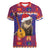 Croatia Christmas Women V-Neck T-Shirt Kuna Zlatica Merry Xmas - Wonder Print Shop