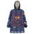 Iceland Christmas Wearable Blanket Hoodie Yule Cat Christmas Lightning Art - Wonder Print Shop