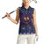 Iceland Christmas Women Sleeveless Polo Shirt Yule Cat Christmas Lightning Art - Wonder Print Shop