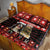 Merry Christmas Bernese Mountain Dog Quilt Bed Set Switzerland Symbols - Lightning Art - Wonder Print Shop