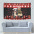 Merry Christmas Bernese Mountain Dog Tapestry Switzerland Symbols - Lightning Art - Wonder Print Shop
