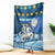 Lithuania Christmas Blanket Coat Of Arms Merry Xmas