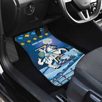 Lithuania Christmas Car Mats Coat Of Arms Merry Xmas - Wonder Print Shop