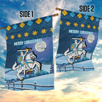 Lithuania Christmas Garden Flag Coat Of Arms Merry Xmas - Wonder Print Shop