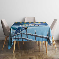 Lithuania Christmas Tablecloth Coat Of Arms Merry Xmas - Wonder Print Shop